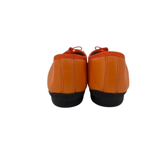 Paul Mayer Attitudes Womens Orange & Pink Ballet Flats - Picture 5 of 7